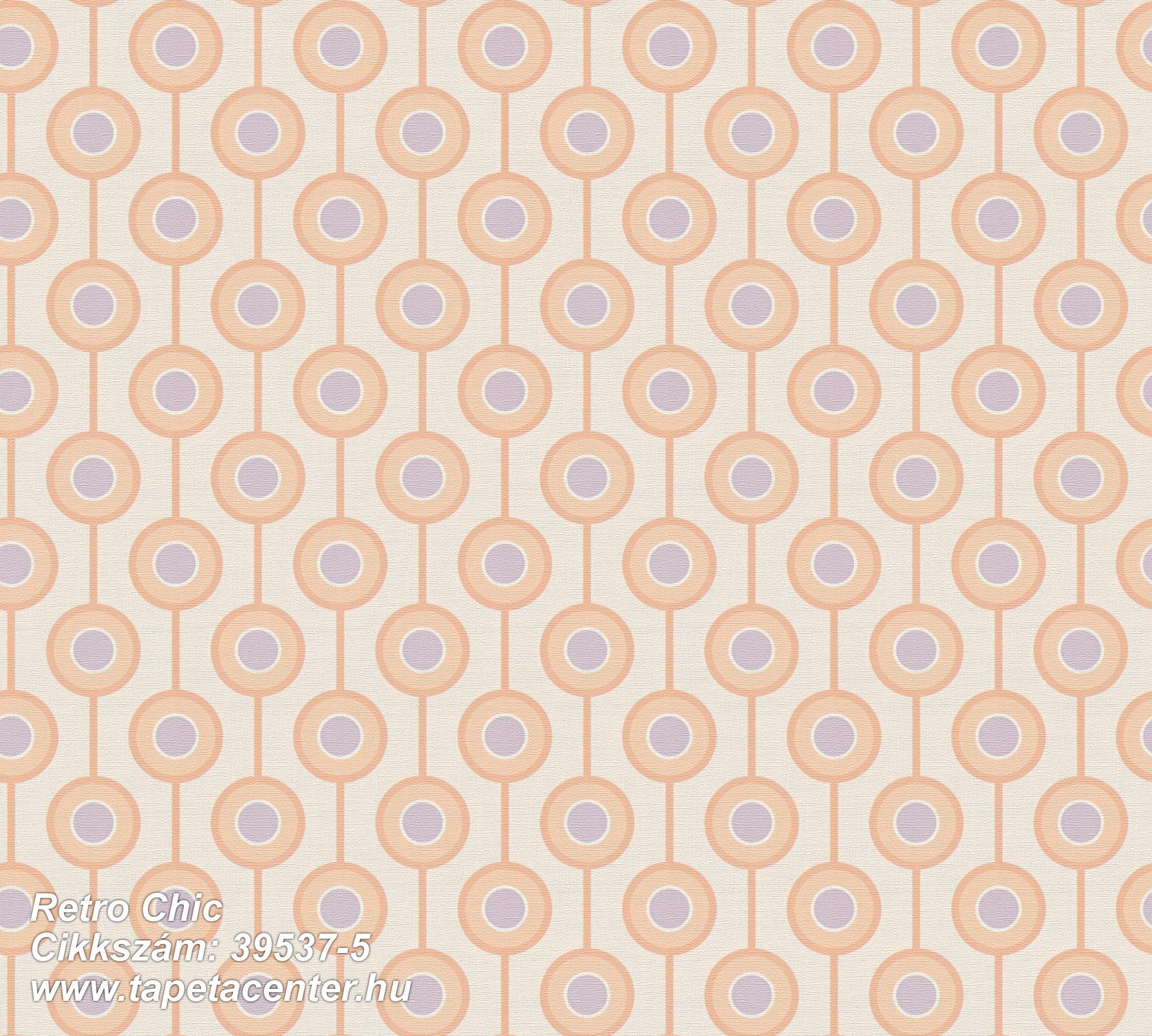 Retro,textil hatású,bézs-drapp,lila,narancs-terrakotta,súrolható,vlies tapéta 